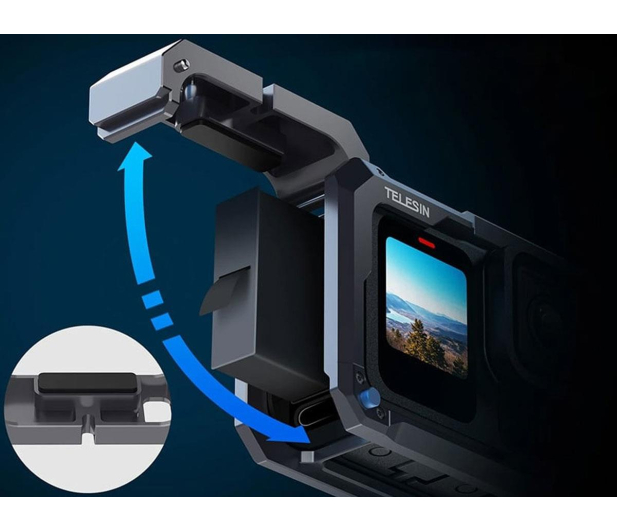 TELESIN Obudowa metalowa do GoPro Hero13 - 1510258 - zdjęcie 3